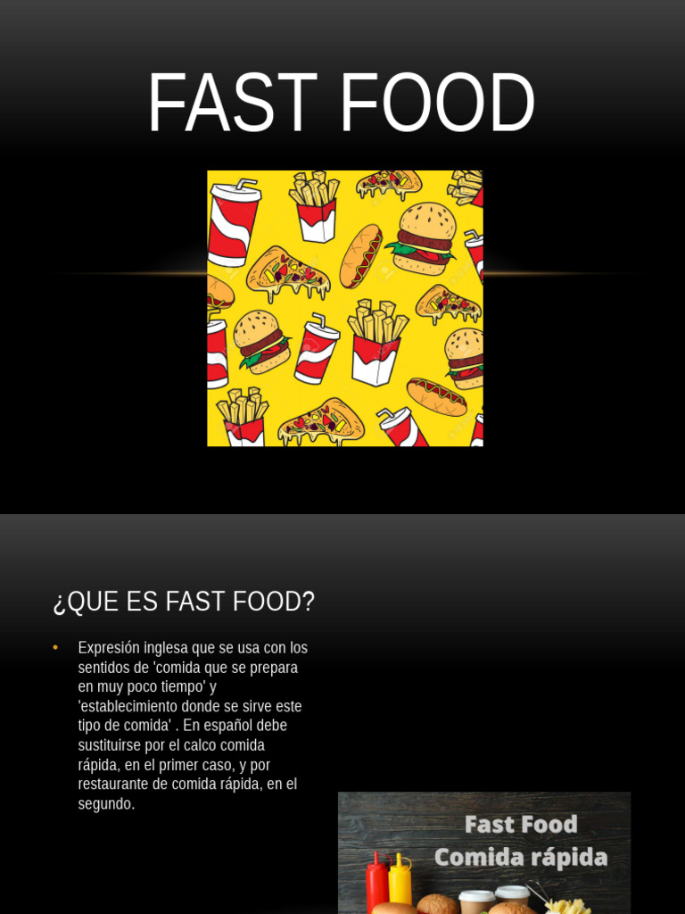 Historia y auge del fast food | PDF