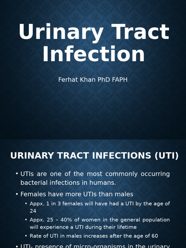 UTI Symptoms and Treatment Overview | PDF | Urinary Tract Infection ...