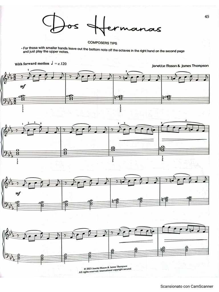 Mason, Thompson. Dos Hermanas | PDF