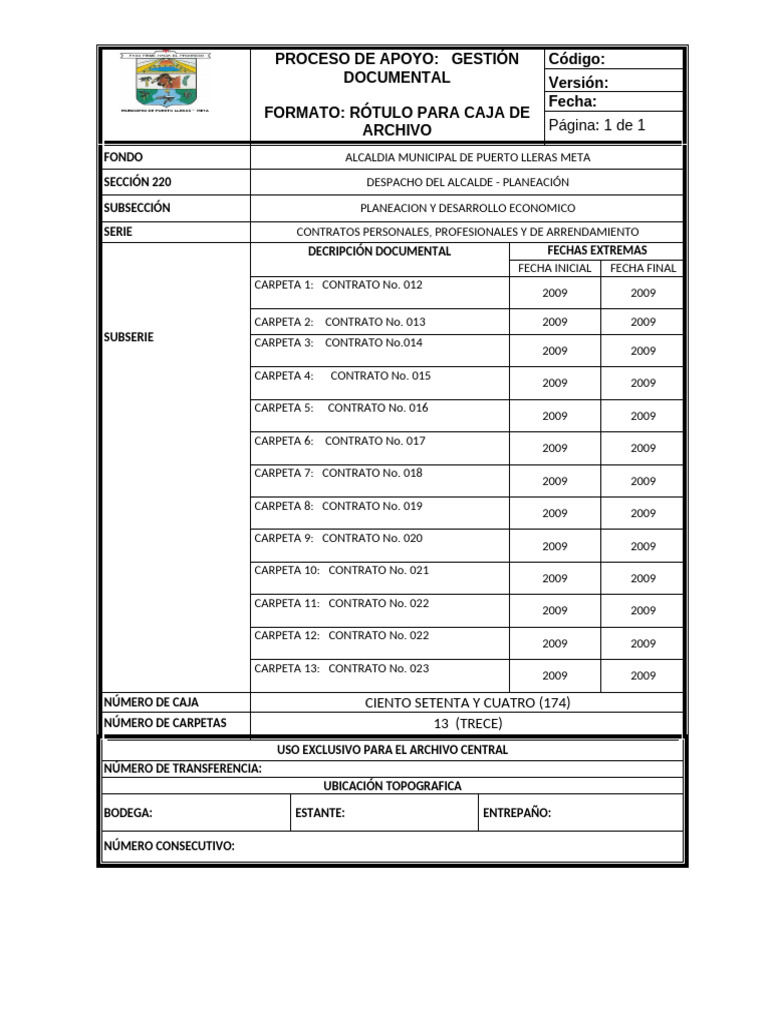 Rotulo Caja Despacho | PDF