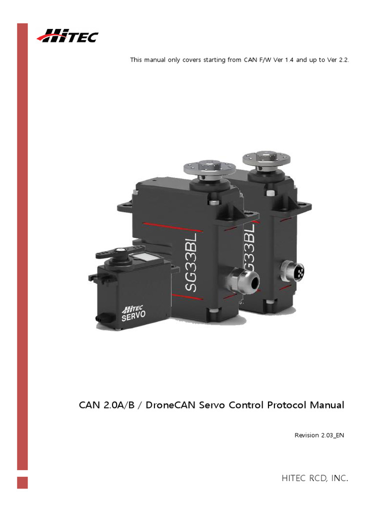 CAN 2.0A/B DroneCAN Protocol Manual | PDF | Network Packet | Computer ...