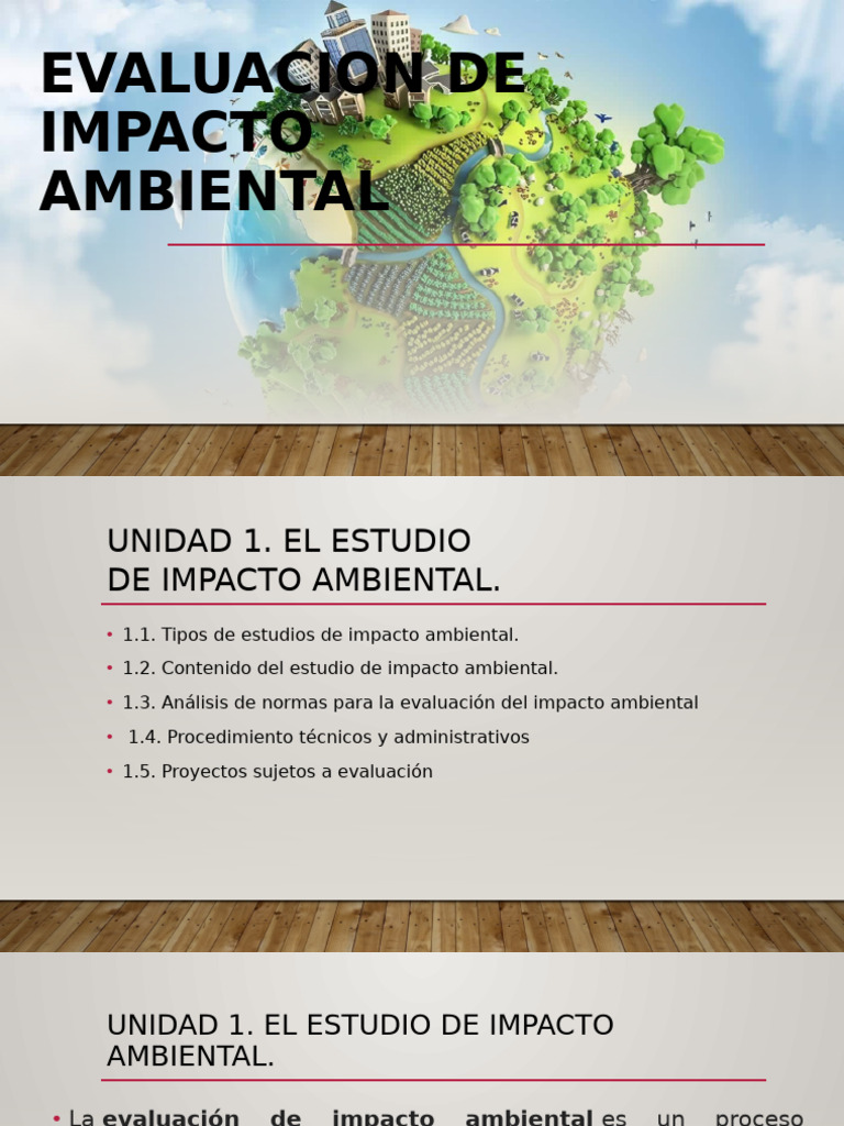 Evaluacion de Impacto Ambiental c2 | PDF | Evaluación de impacto ...