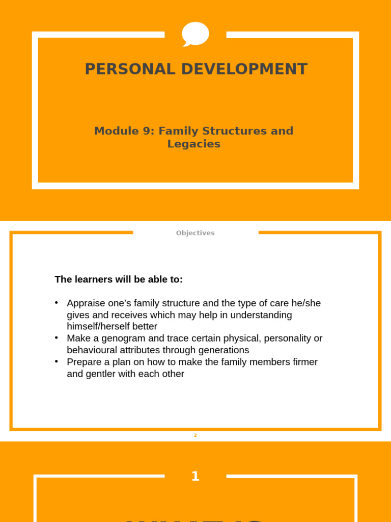 Chapter 9 Family Structures and Legacies | PDF | Family | Parenting