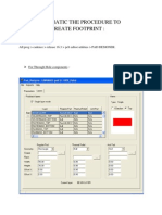 Create Footprint in Cadence PCB Editor