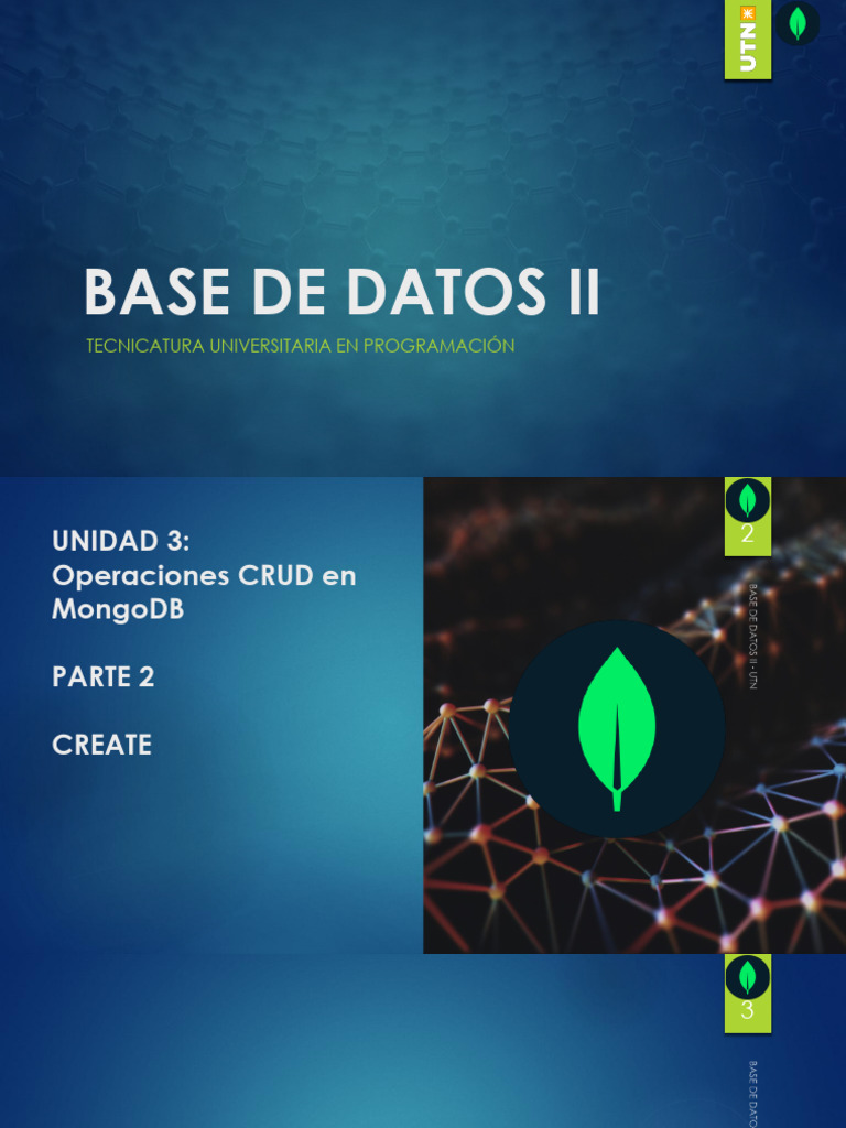CRUD en MongoDB: Insertar Documentos | PDF | Mongo Db | Programación de ...