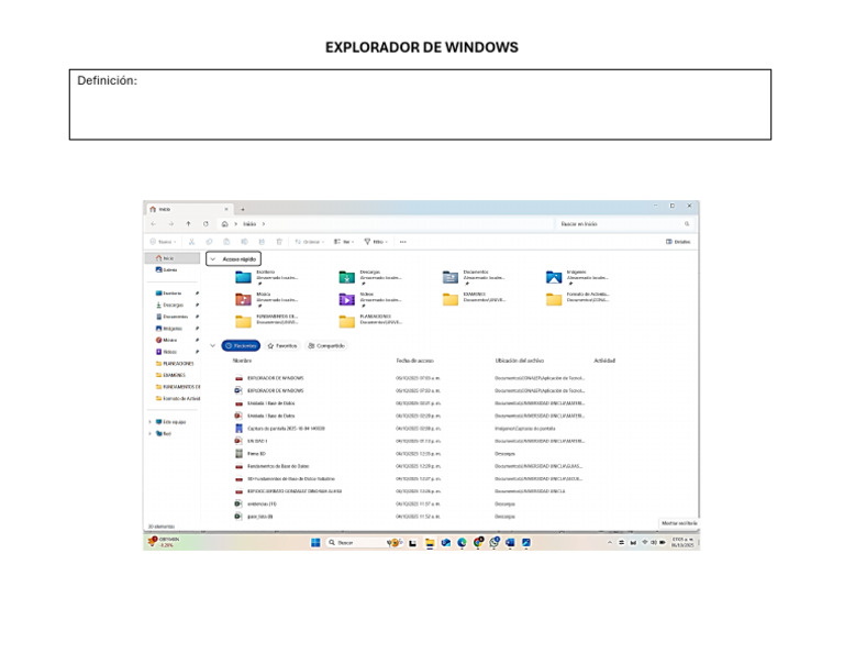Explorador de Windows | PDF