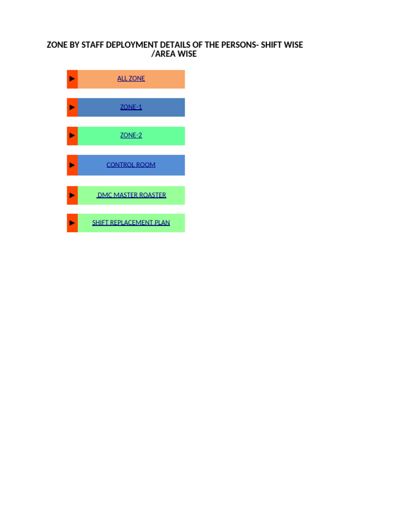 Shift Deployment Plan for Safety Staff | PDF