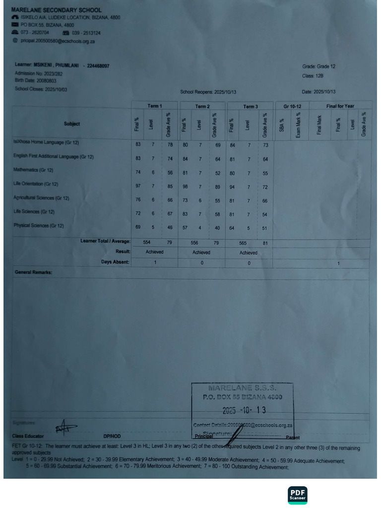 ACE Scanner - 2025 - 10 - 15 | PDF