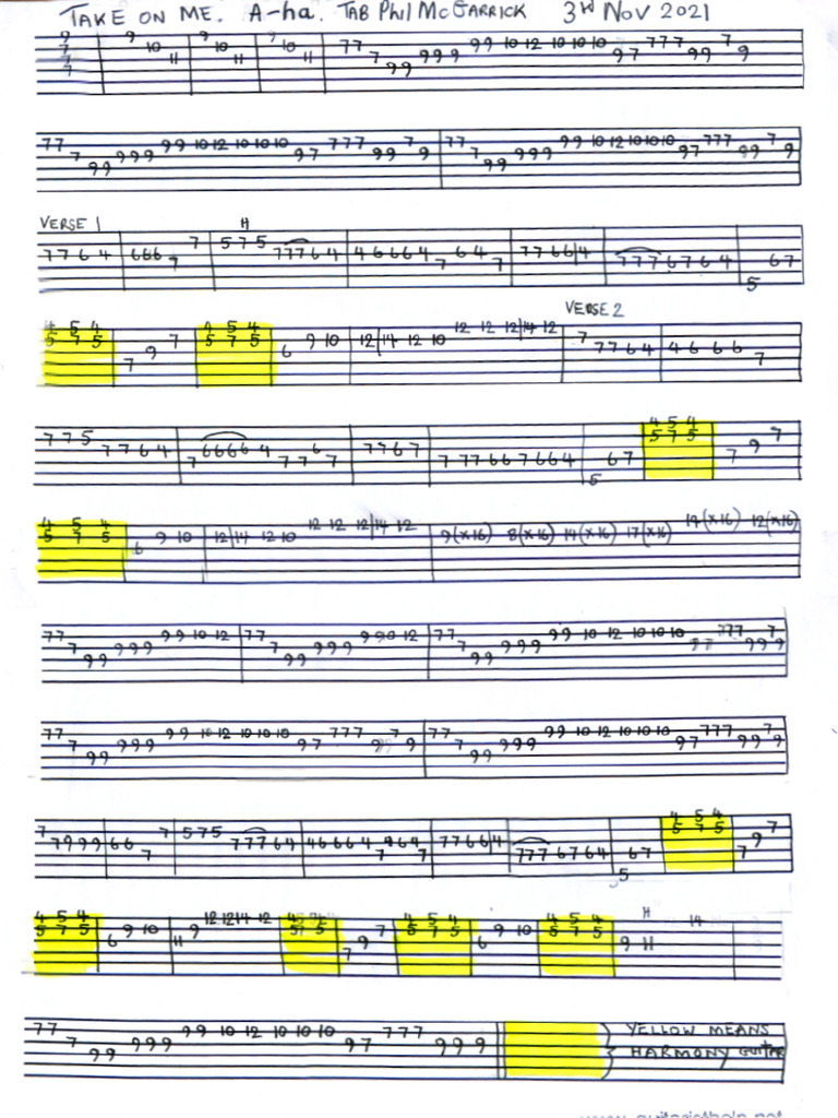 Tom Tab | PDF