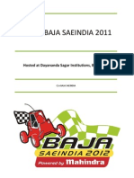 Virtual BAJA SAEINDIA 2011 Information Packet