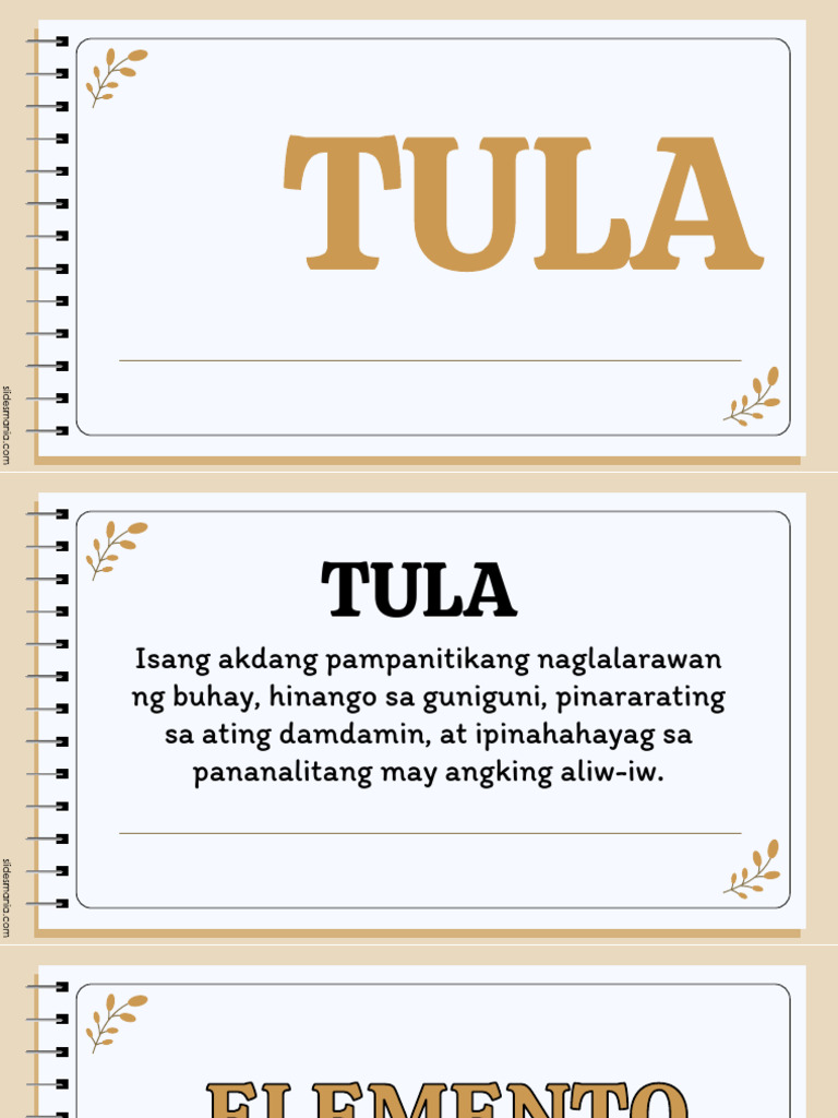 TULA | PDF