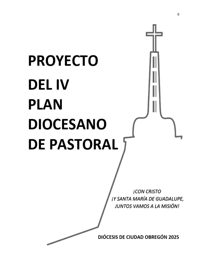 IV Plan Diocesano de Pastoral 2025-2033 | PDF | obispo | Iglesia Católica