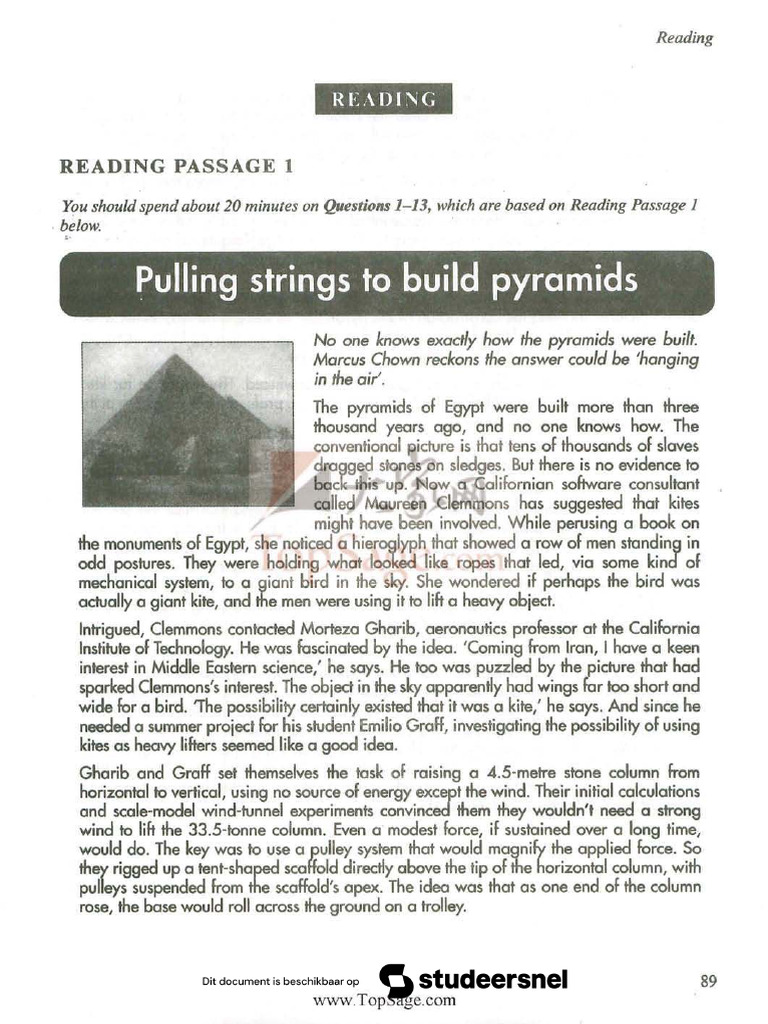 Cambridge Ielts 7 Test 4 Pdf