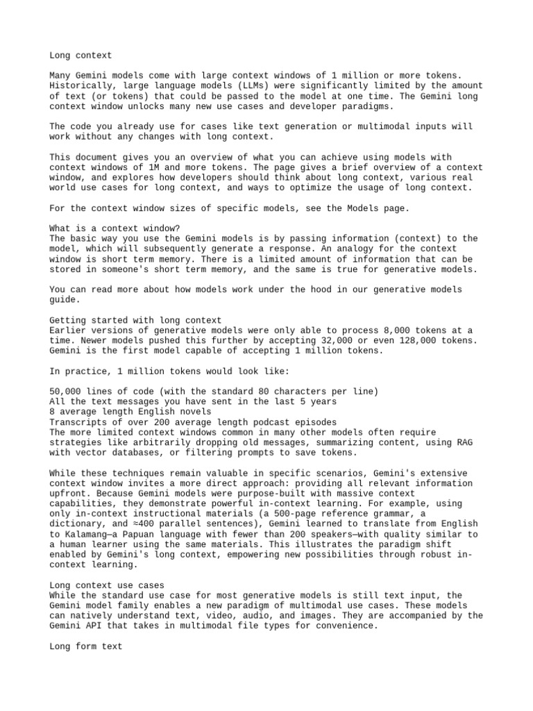 Gemini 8 | PDF | Learning | Information Technology