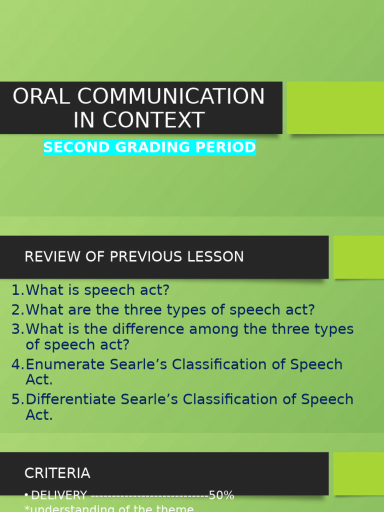 Occ q2 Lesson1 Communicative Strategy 1 | PDF | Communication ...