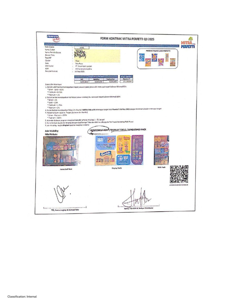Mas Win Contract Visibility Check | PDF