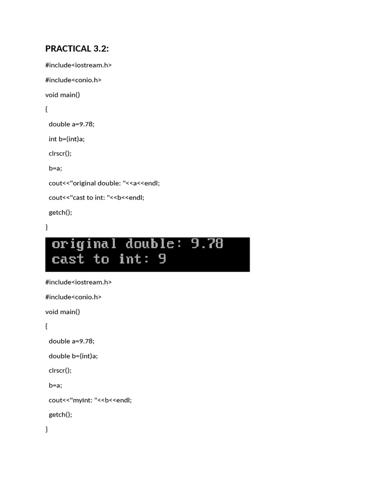 Oop Practical 3.2 | PDF