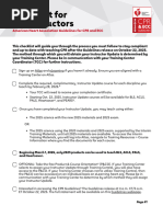 Instructor-Instructor Trainer Update | PDF