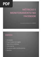 Monitoramento e Metricas No Facebook