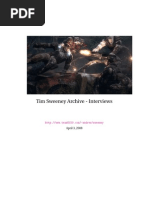 Download Tim Sweeney Archive - Interviews by Andrew SN93932 doc pdf
