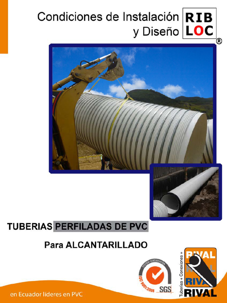Especificaciones de Tubería RIB LOC® | PDF | Tubería (transporte de ...