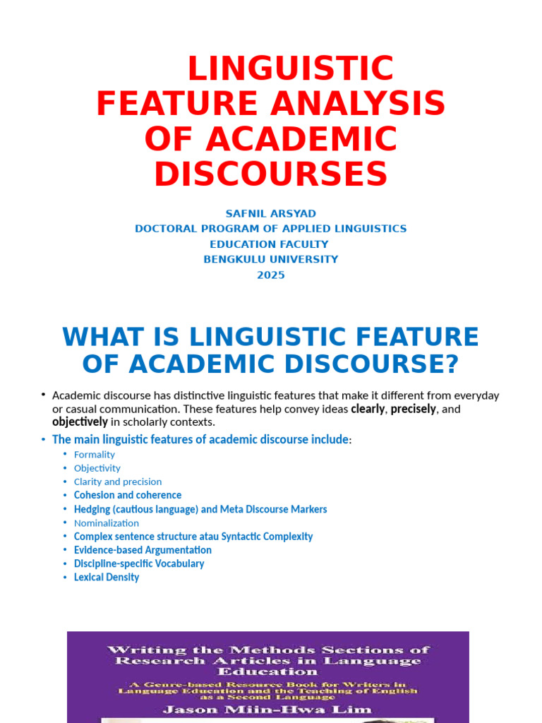 Metadiscourses Analysis | PDF | Subject (Grammar) | Linguistics