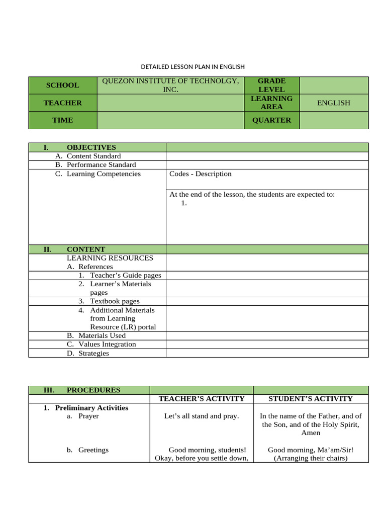 English Lesson Plan: Expository Texts | PDF | Human Communication