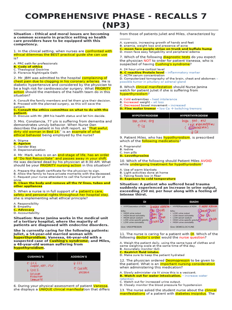 NP3 - Recalls 7 | PDF | Crohn's Disease | Kidney