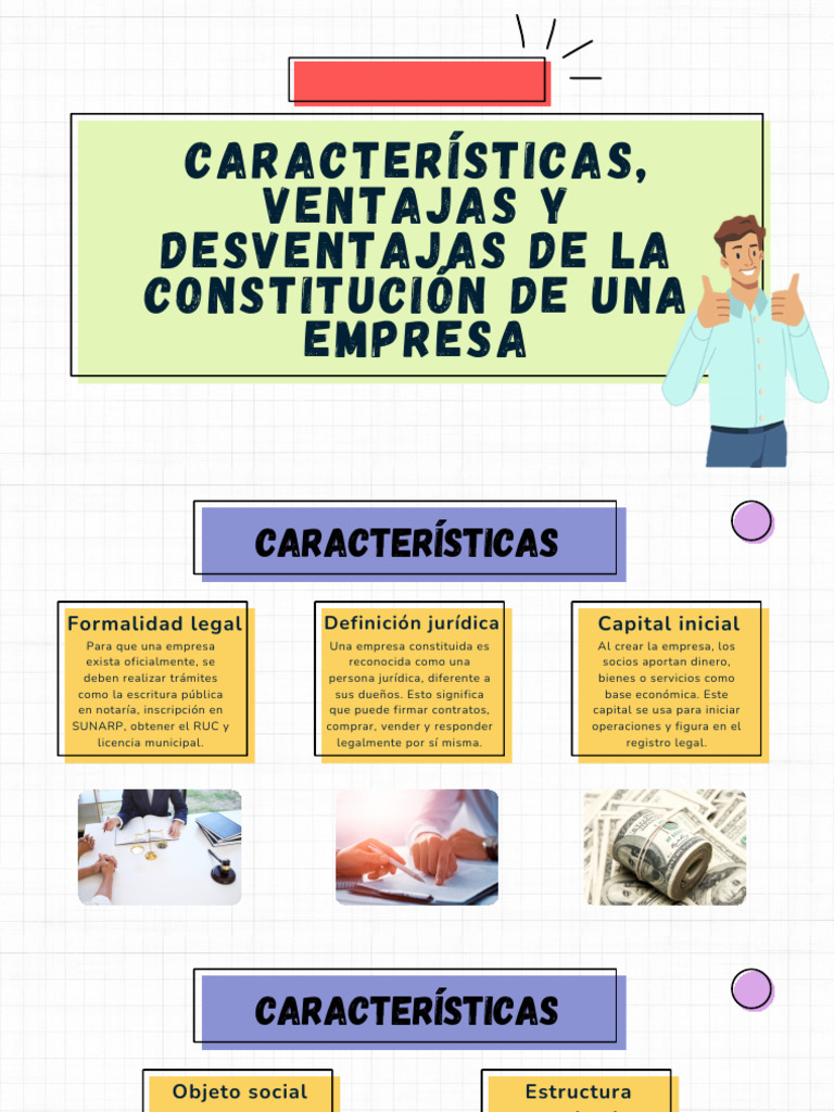 Ventajas y desventajas de constituir una empresa | PDF | Business ...
