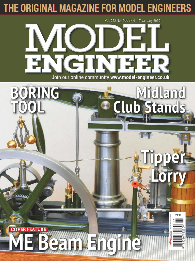 Model Engineer Magazine January 2019 | PDF | Gear | Mechanical Engineering