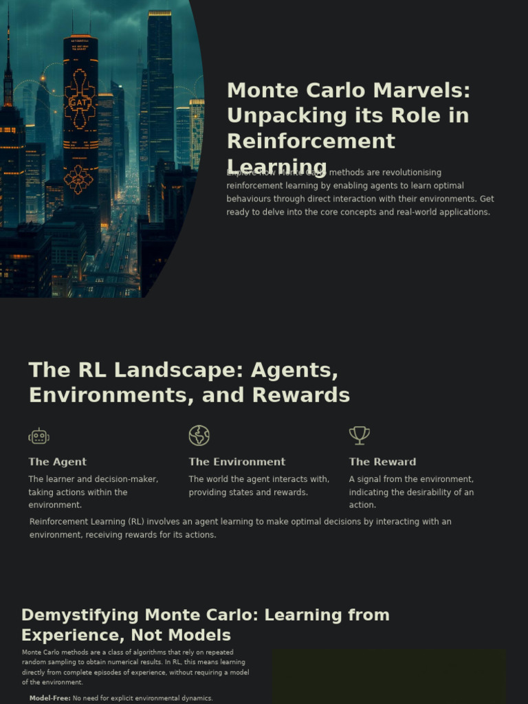 Monte Carlo Marvels Unpacking Its Role in Reinforcement Learning | PDF ...