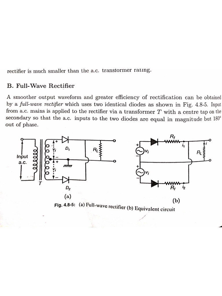 Rectifier&Feedback Amp | PDF