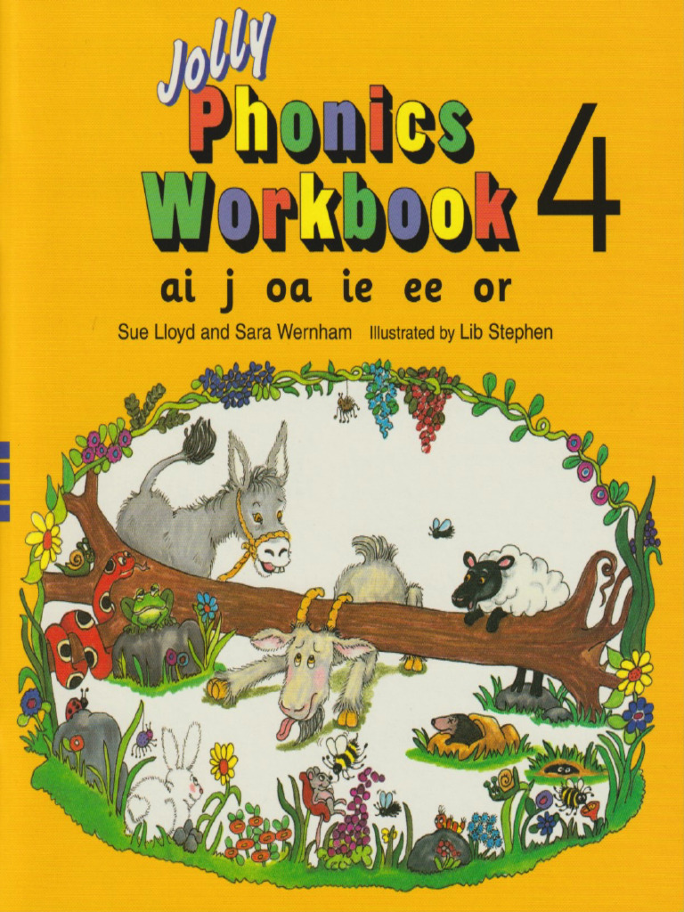 Jolly Phonics Workbook 4 Ai | PDF
