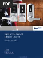 Download Kaa1026 Simplex Mechanical Push Button Lock Catalog by Security Lock Distributors SN93937600 doc pdf