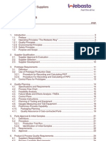 Webasto Supplier Guidelines Vda QW1 - Issue - 11