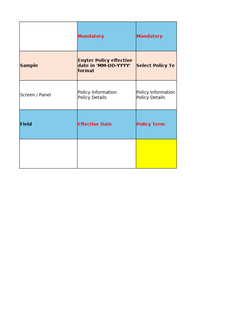 Insurance Policy Information Form | PDF | Mortgage Law | Mortgages
