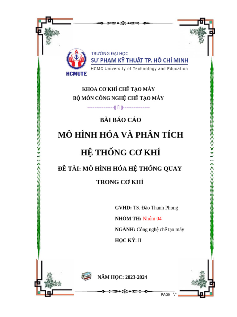 Nhóm 04 - MHH | PDF