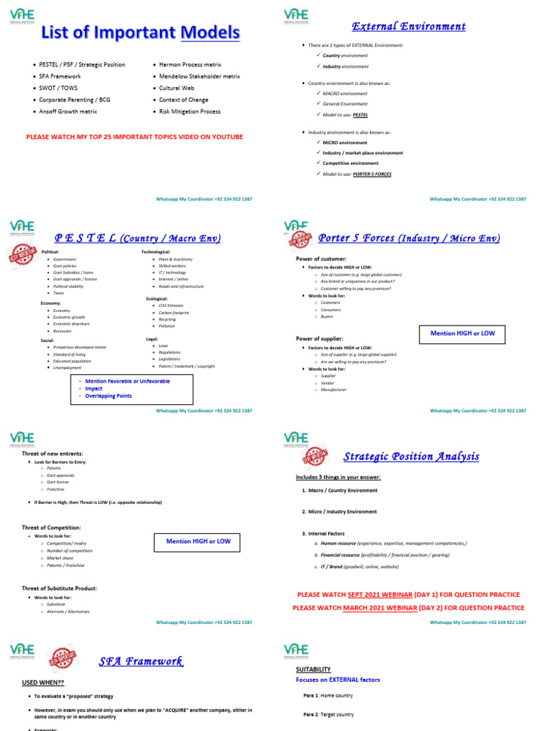 SBL Notes by Hassan Dossani | PDF | Customer Relationship Management ...