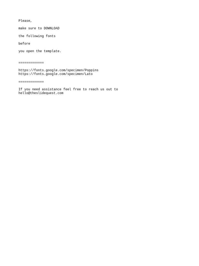 Fonts Link | PDF
