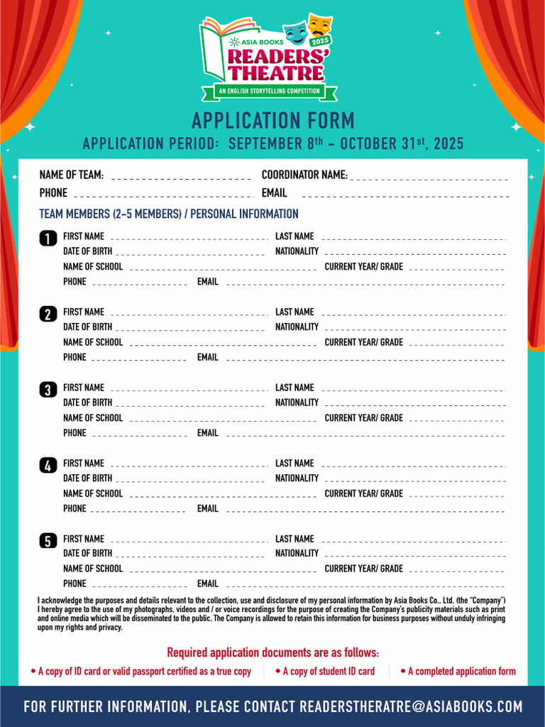 Readers Theatre Application | PDF
