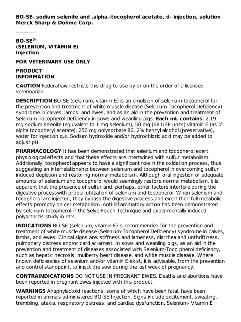 20241115 | PDF | Vitamin E | Selenium