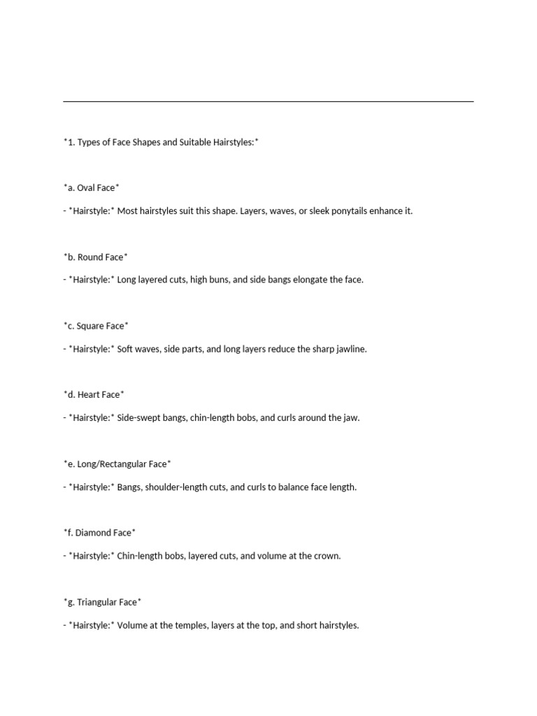 Beauty Culture Assignment.. | PDF