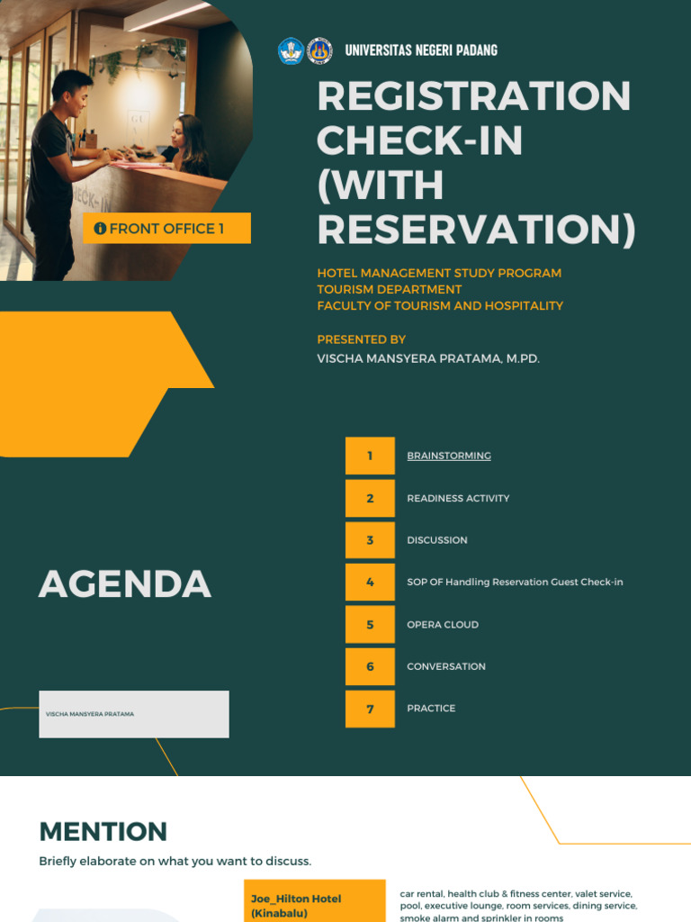 G 11 - Registration Check-In (With Reservation) - Compressed | PDF