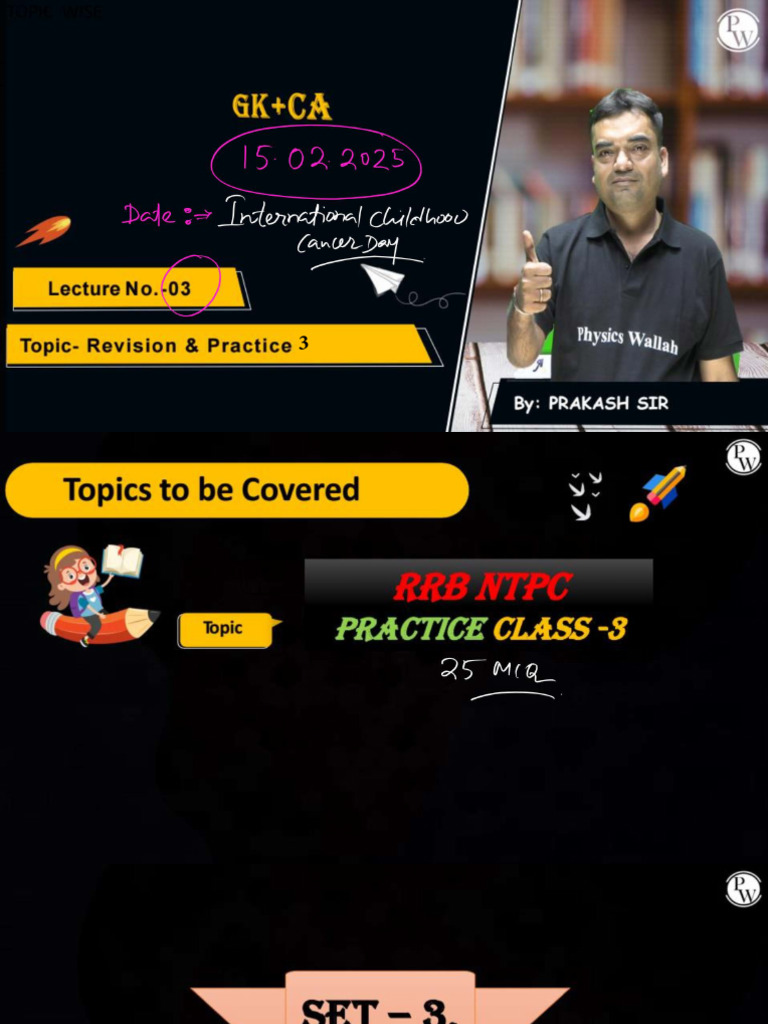 GK CA 03 Class Notes | PDF