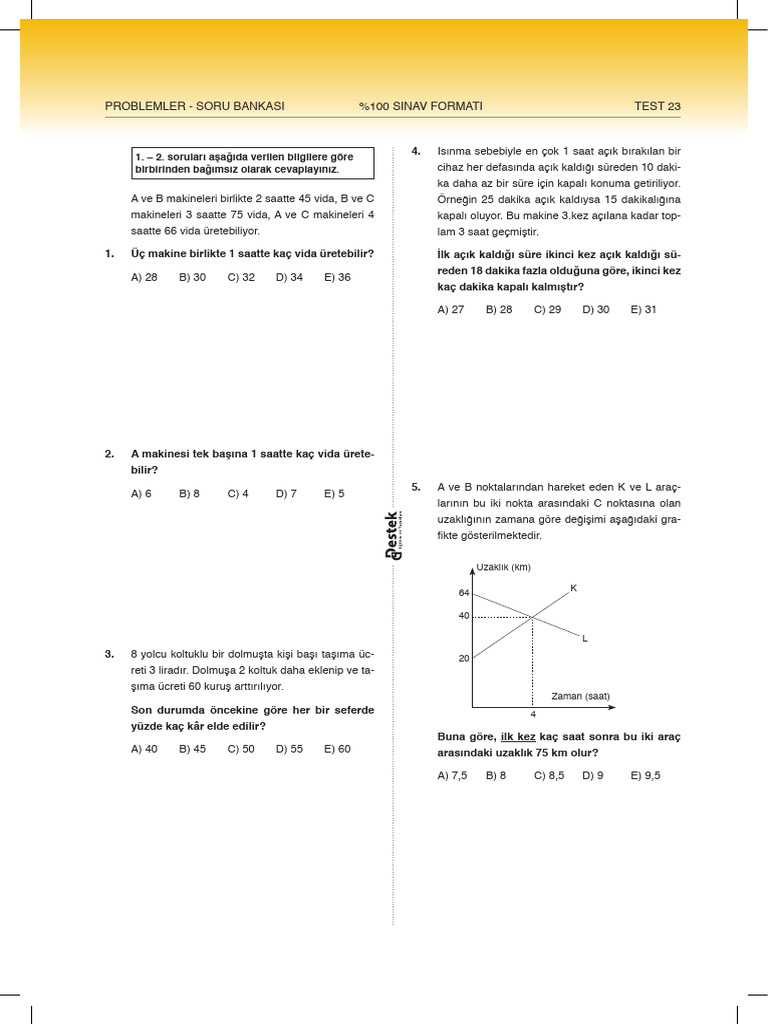 Test 23 | PDF
