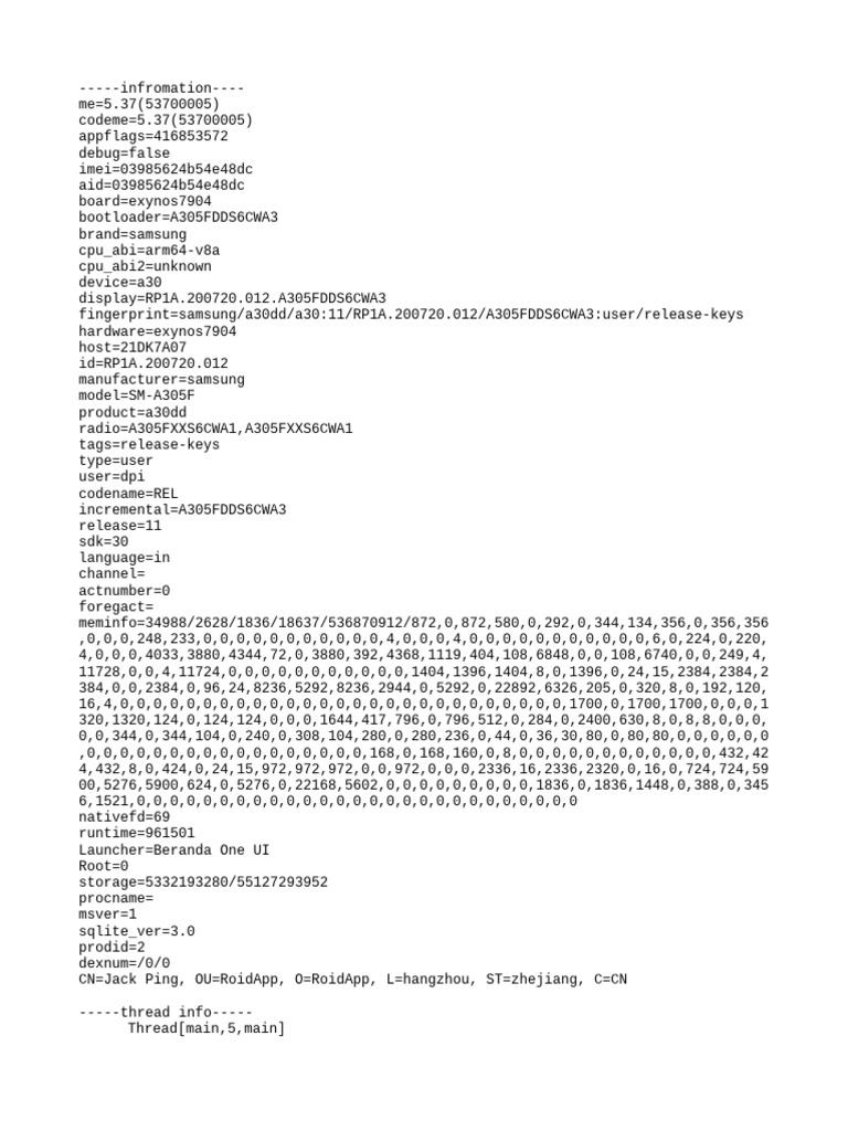 Anr 5.37 (53700005) 20251028 081525 2179391854 | PDF | Java ...