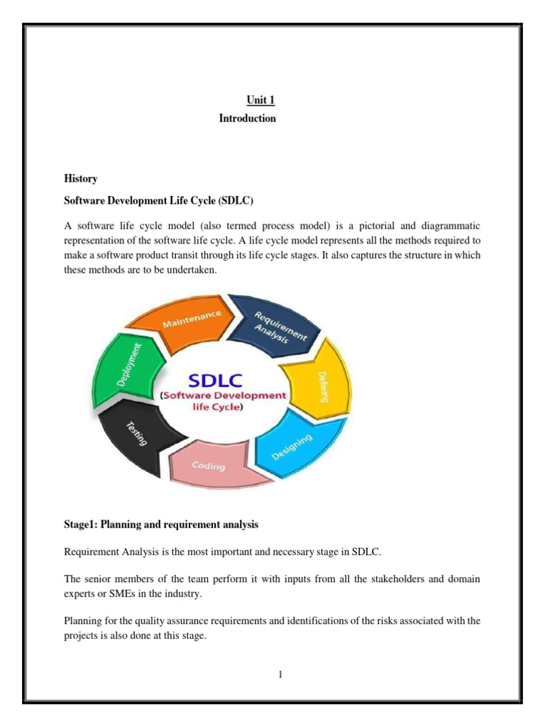 Overview of Software Development Life Cycle | PDF | Systems ...