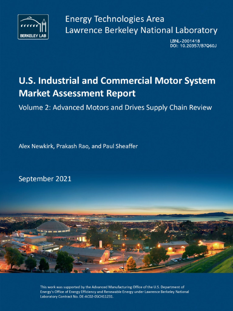 Advanced Motors and Drives Supply Chain Report | PDF | Electric Motor ...