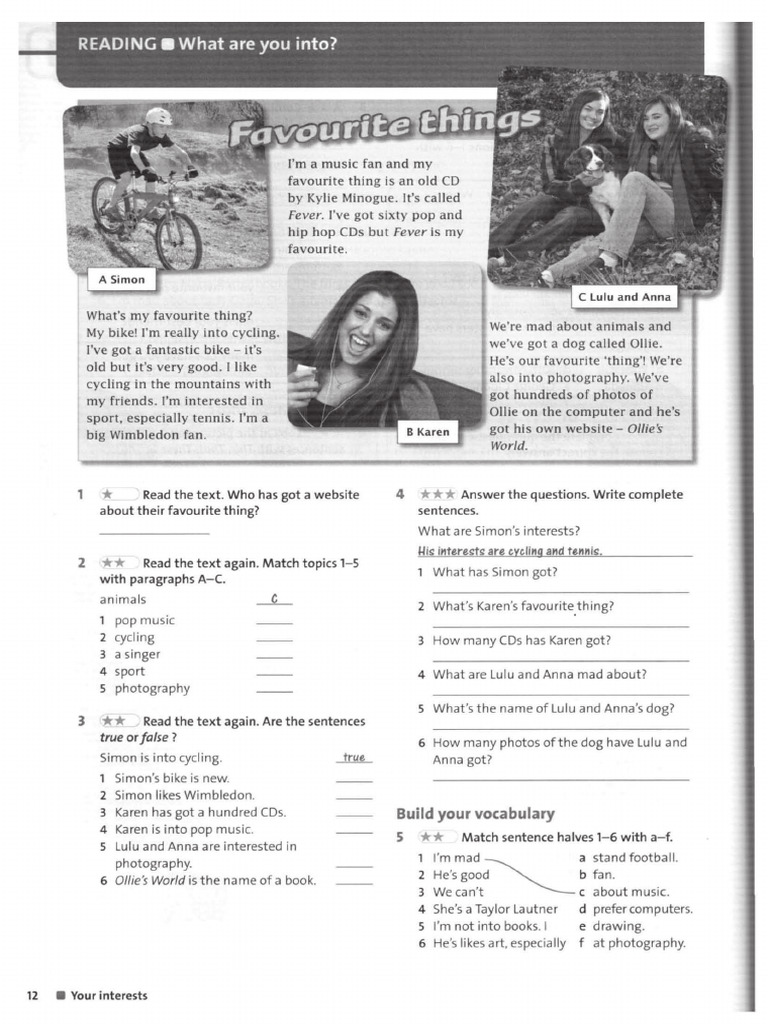 English Plus 1 Workbook | PDF