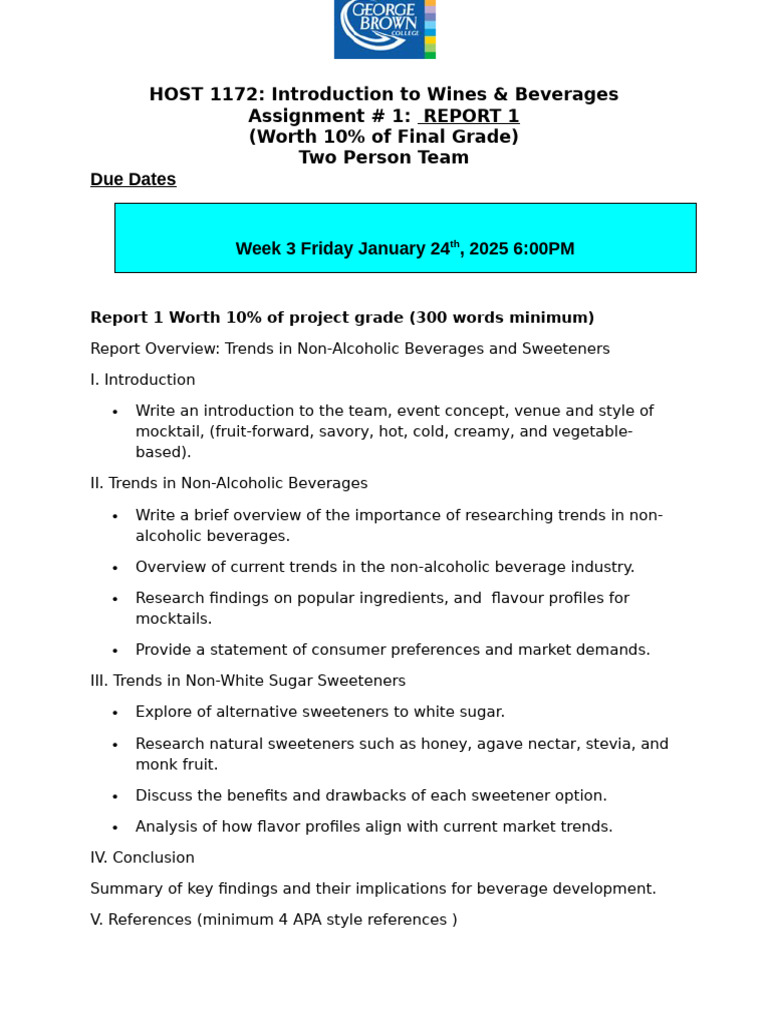 Assignment 1 REPORT 1 W25 | PDF